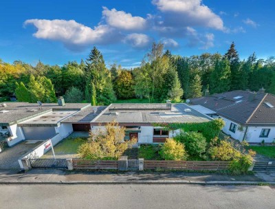 Charmanter Bungalow auf traumhaftem Grundstück in Waldrandlage