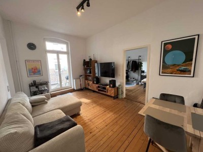 65 m² Altbauwohnung mit Balkon im Jungbusch – möbliert & all inclusive (01.11.25–31.10.26)