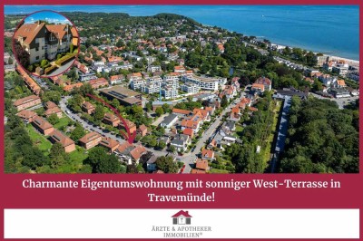 Charmante Eigentumswohnung mit sonniger West-Terrasse in Travemünde!
