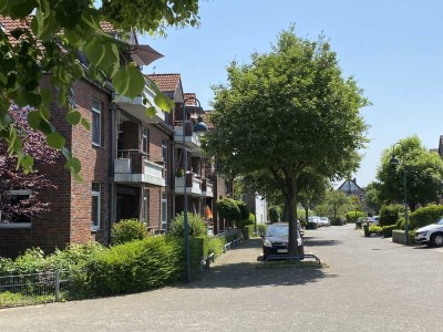 Terrassen-Wohnung, alles auf einer Ebene, frisch renoviert