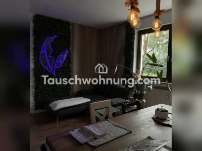 Tauschwohnung: Praktisch geschnittene 2-Zimmer Wohnung mit Garten in Riehl