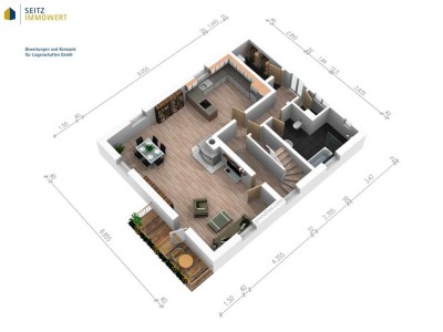 Moderne 5-Zimmer Wohnung mit Garage in Bollschweil