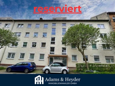 Reserviert: Leer zu 01/25: 3ZKB-Wohnung mit Balkon zwischen Tischbeinstraße und Wilhelmshöher Allee