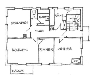 Sonnige 4-Zimmer-Wohnung mit Balkon und EBK in Stuttgart-Vaihingen