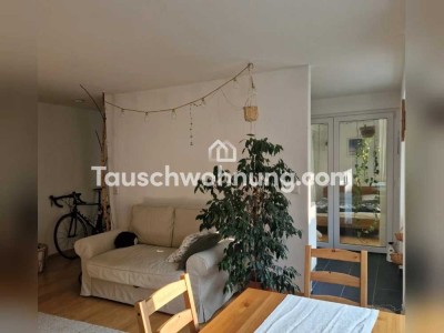 Tauschwohnung: Bieten 1,5 Zimmer in zentraler Lage, suchen ab 2 Zimmer