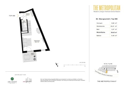 The Metropolitan | 1 Zimmer | ab November verfügbar