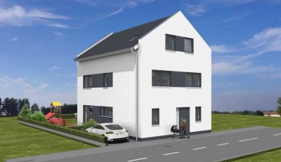 NEUBAU in PORZ  - individuell planbares Massivhaus mit sonnigen Garten in Westausrichtung