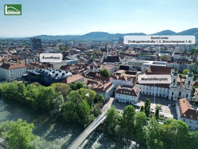 Charmanter Altbauflair in zentraler Toplage – Wohnen im Styria Center Graz