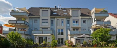 Schöne, helle Maisonette-Wohnung in ruhiger, grüner Lage am Griesheimer Waldrand