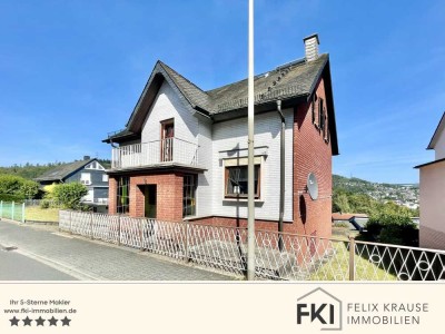 **schönes Einfamilienhaus mit großem Grundstück und Fernblick in Mudersbach-Niederschelderhütte**