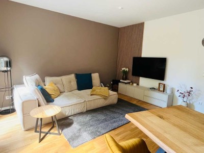 3-Zimmer Neubau-Maisonette-Wohnung mit Terrasse und Garten