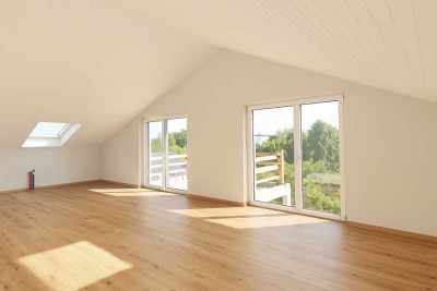 Erstbezug: Wunderschöne moderne Dachgeschosswohnung