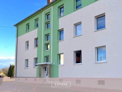 *1 Monat kaltmietfrei* Renovierte 2-Zimmer-Wohnung mit Blick auf das Schloss Wolkenburg