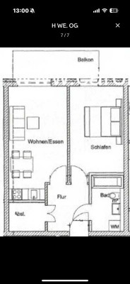 Schöne 2-Zimmer-Wohnung zur Miete in Stahnsdorf – Potsdamer Allee 74A
