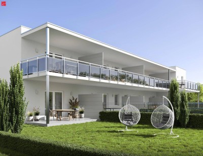 Moderner Neubau Wohntraum mit sonnigem Garten!