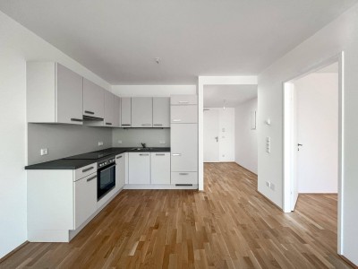 Innenhoflage: 2 Zimmer-Wohnung | 6m² Loggia | Felmayerpark Schwechat