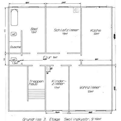 1 Monat Mietfrei!! Weitläufige 3-Zimmer Wohnung im 3. OG in Hagen-Haspe