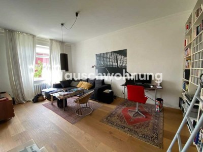 Tauschwohnung: Altbauwohnung mit Balkon und Gartenmitbenutzung