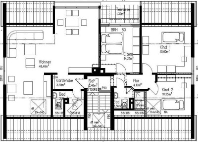 Traumhafte Dachgeschosswohnung in Spich zu vermieten!