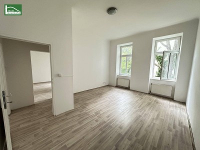Ideal WG geeignet! Innenhof gerichtete Altbau-Wohnung nahe U4 und U6 in Sechshaus!