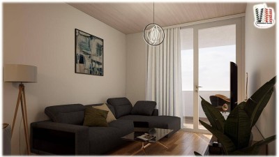 NEUBAU-W09: 2-Zimmer Wohnung in Traumlage in Gisingen