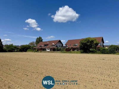 4,5-Zimmer-Galeriewhg. mit Balkon. Beeindruckende Aussicht in sonniger Randlage von Walddorfhäslach.