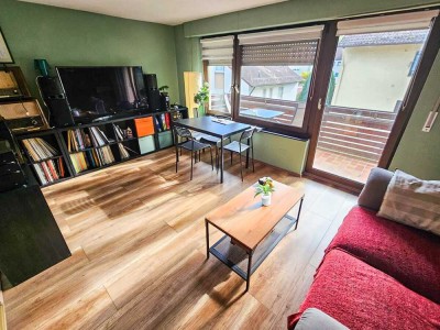 Gemütliche 3-Zimmer-Wohnung mit Balkon und zusätzlichem Appartement im DG!