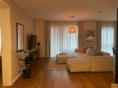 Moderne 2-Zimmer-Wohnung mit Terrasse und offener Wohnküche