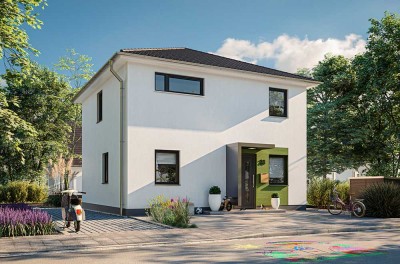 Stadthaus 100 massiv gebaut, Preis inkl. Grundstück