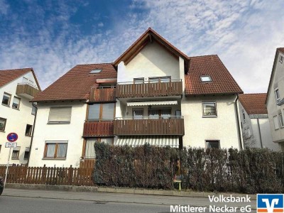 Moderne 3-Zimmer-Wohnung mit kleinem Garten in zentraler Lage von Wolfschlugen