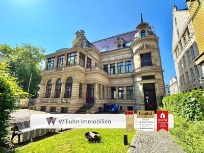 Villa Schröder – Repräsentatives Stadtpalais mit historischem Kutscherhaus im Herzen Leipzigs