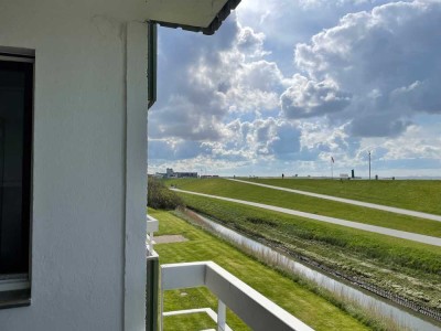 2-Zimmer-Wohnung mit Nordseeblick nach Süden und Westen