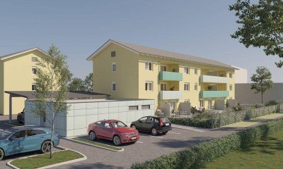 Großzügige, sonnige Wohnung mit Terrasse,Lift und Carportabstellplatz