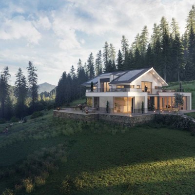 Modernes Traumhaus der Extraklasse mit einmaligem Grundstück! BIEN-ZENKER