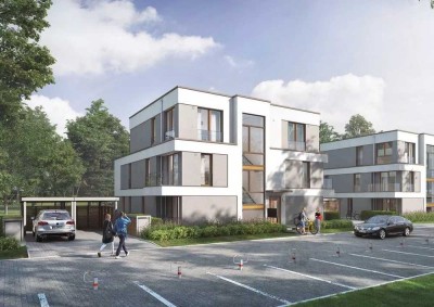 Neubauwohnung im Grünen: Luxus direkt an der Havel inkl. Einbauküche