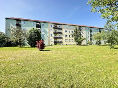 Ideal geschnittene 2-Zimmer Wohnung mit Stellplatz in zentraler Lage