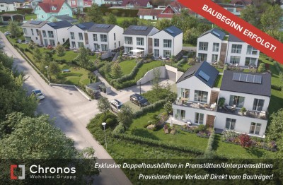 Vorverkaufs-AKTION! Baubeginn Erfolgt! Neubau-Doppelhaushälfte in Unterpremstätten! Moderne Wohnanlage mit nur 10 Einheiten!