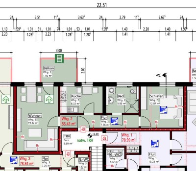Freundliche und neuwertige 2-Zimmer-Wohnung mit gehobener Innenausstattung mit EBK in Rietberg
