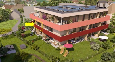 Kompakte Kleinwohnung mit schöner Loggia in den STADTTERRASSEN PEUERBACH - provisionsfrei! ** JETZT FRÜHKÄUFER-RABATT!**