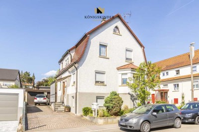 Zweifamilienhaus in Renningen Malmsheim – Ihr neues Zuhause mit Zukunftspotenzial