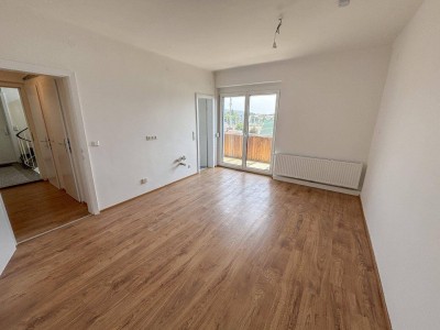Balkonwohnung mit Ausblick