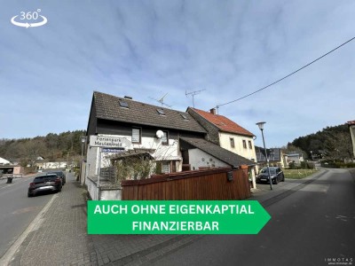 Sofort frei - Haus mit angebautem Abrissobjekt. Finanzierung ohne Eigenkapital möglich