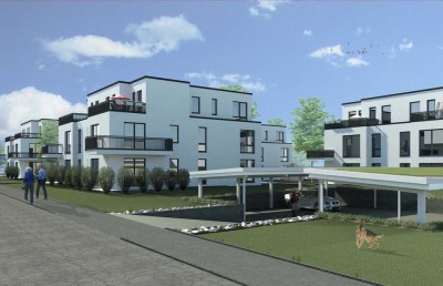 WIR - WOHNEN IM ROSENGARTEN  IN EBERSWALDE - NEUBAU - 3 ZIMMERWOHNUNG IM ERDGESCHOSS