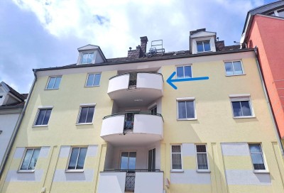 Helle Eigentumswohnung mit Balkon u. Tiefgaragenstellplatz