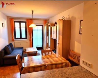 Voll möblierte eingerichtete Wohnung mit Terrasse, Garten und Parkplatz Nähe Therme Nova! Ruhig