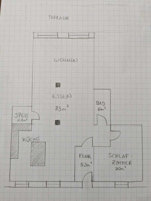 Geräumige 2-Zimmer-Wohnung in ruhiger Lage