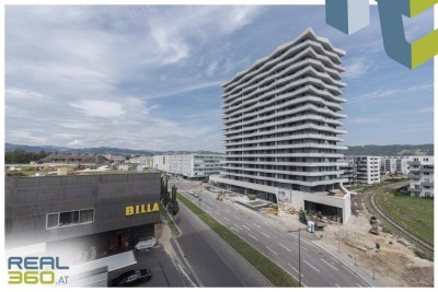 Provisionsfrei für den MIETER! Lenauterrassen - NEUBAU | 2-Zimmer-Wohnung mit Loggia und Badewanne zu vermieten!