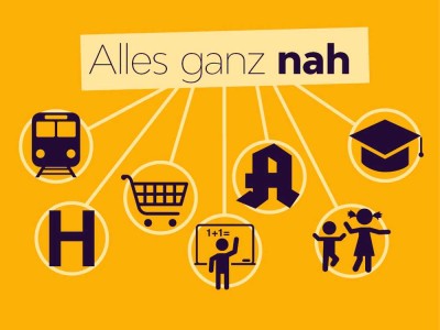Alles ganz nah bei Ihrem neuen Zuhause