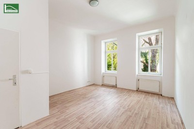 Ideal WG geeignet! Innenhof gerichtete Altbau-Wohnung nahe U4 und U6 in Sechshaus!