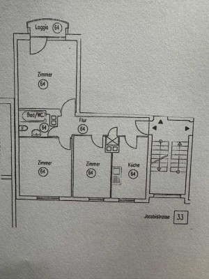 Geschmackvolle 3-Zimmer-Wohnung mit gehobener Innenausstattung mit Balkon in Bad Homburg v. d. Höhe